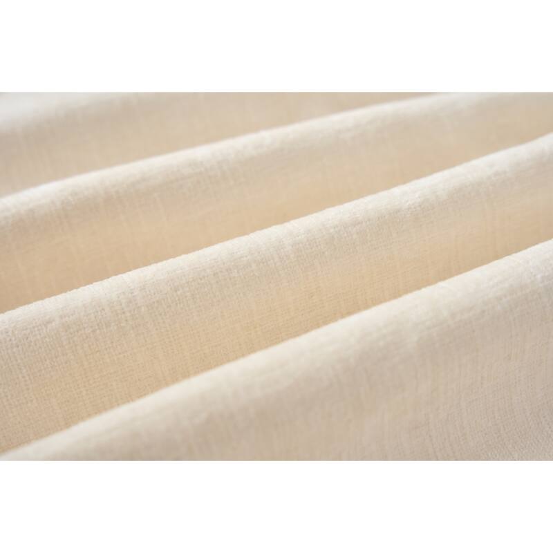 108" L-Shaped Sectional Sofa with Ottoman, 4-Seat Chenille Deep Seat Couch with Pillows, Modern Oversized Sofa for Living Room