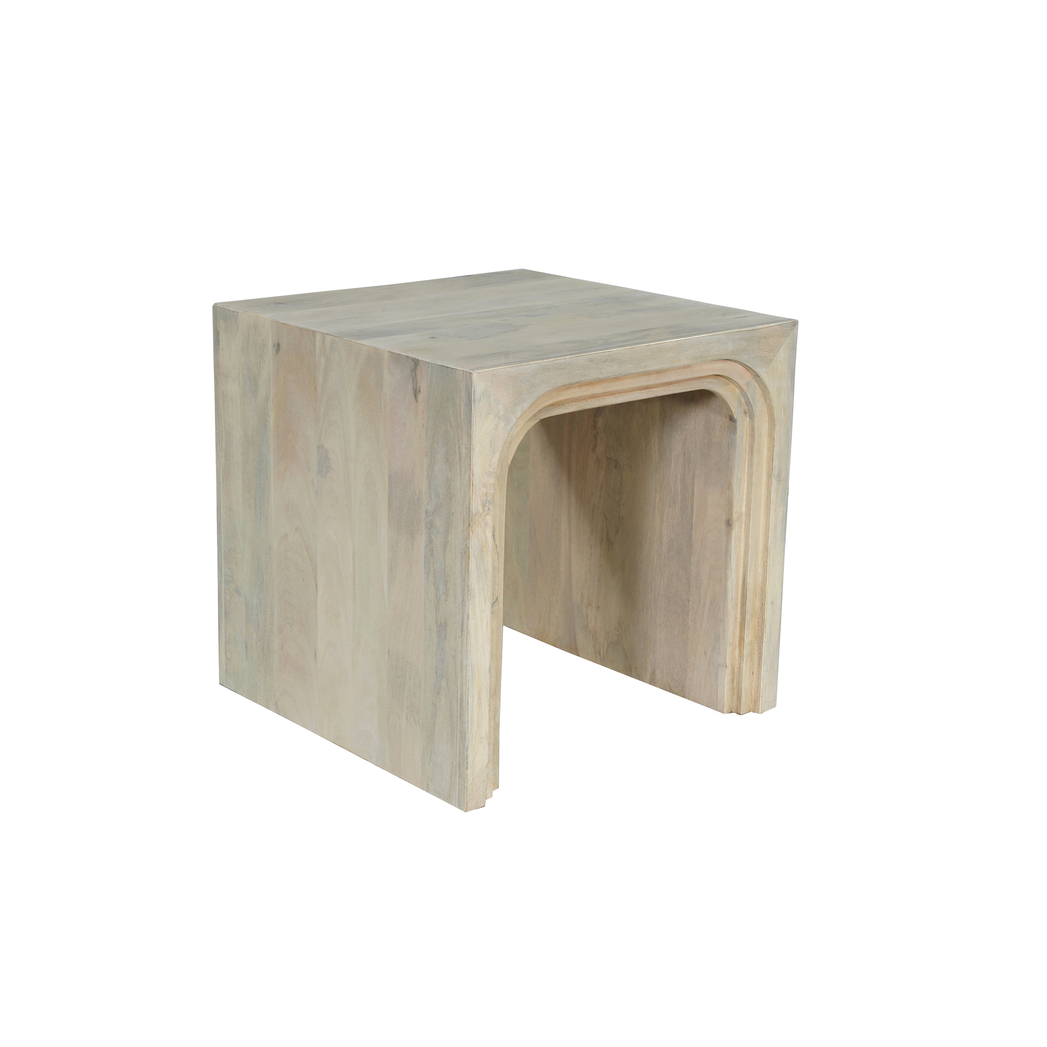 Ava Solid Wood End Table