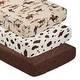 preview thumbnail 1 of 4, Sweet Jojo Designs Tan Brown Western Cowboy Boy 3 Pack Fitted Crib Sheets Wild West Horseshoe Cow South Horse Animal Country