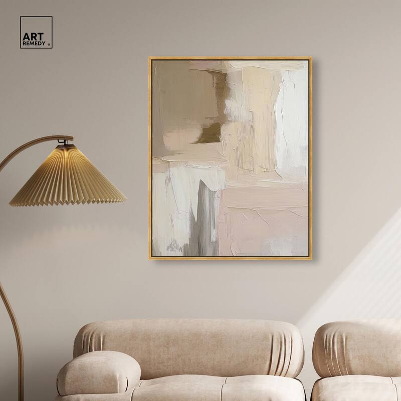 Subtle Earth Tones II Canvas by Art Remedy