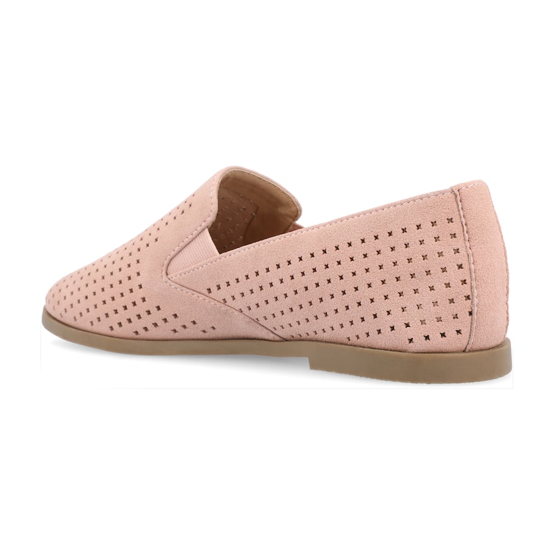 Journee Collection Women's Lucie Slip On Almond Toe Loafer Flats