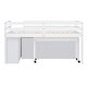 preview thumbnail 9 of 17, Twin Size Loft Bed with Retractable Writing Desk