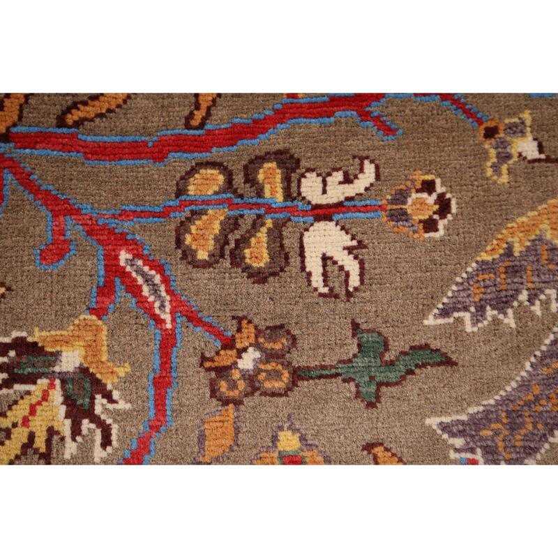 Animals Design Ziegler Oriental Accent Rug Handmade Wool Carpet - 2'0" x 3'1"