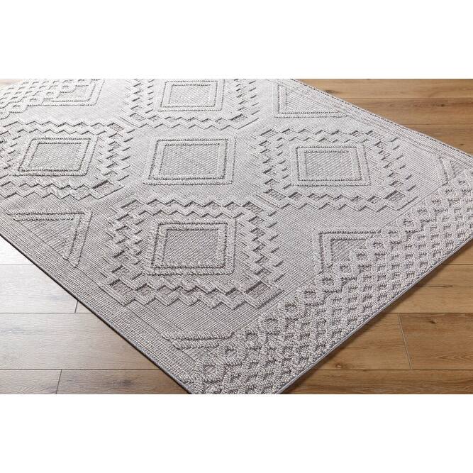 Livabliss Rockport Modern Indoor/Outdoor Area Rug