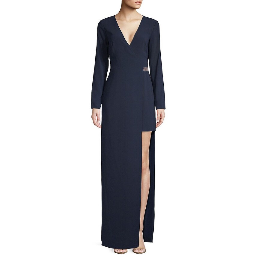 halston heritage gown