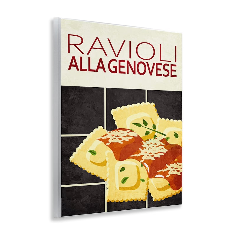 Stupell Ravioli Classic Kitchen Wall Plaque Art Design By Kim Allen