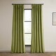 preview thumbnail 64 of 125, Exclusive Fabrics Heritage Plush Velvet Curtain (1 Panel) Retro Green - 50 X 108