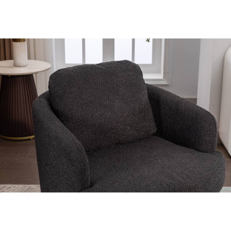 Fabric Swivel Accent Chair