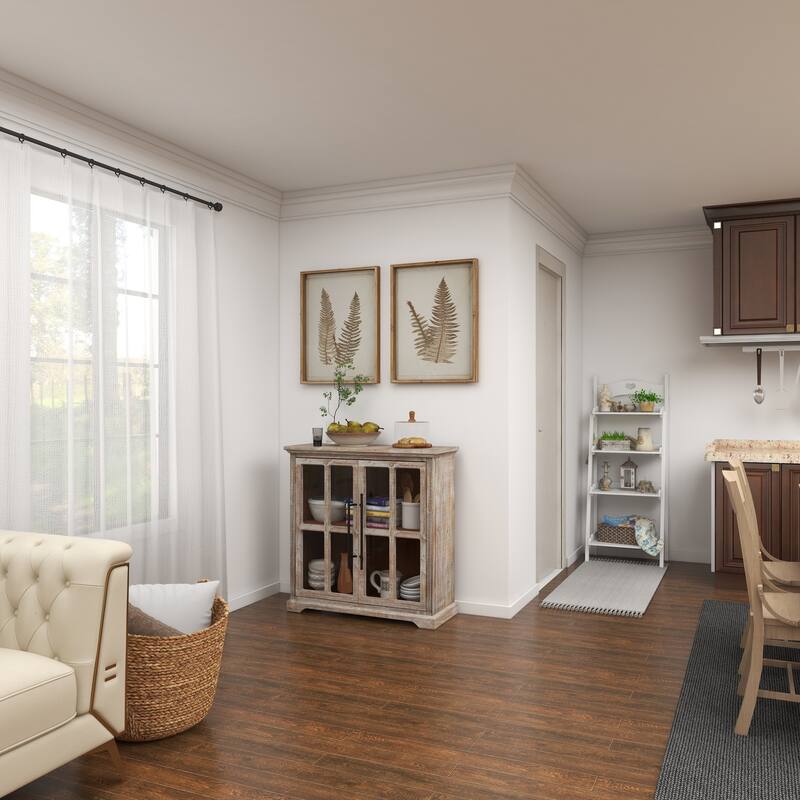 Brown Glass Cake Stand with Glass Lid - 8 x 8 x 6 Round