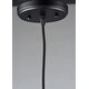 preview thumbnail 3 of 2, Early Electric 1-Light Pendant - black / antique brass