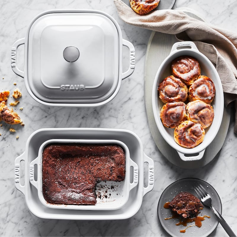 Staub Ceramic Stoneware 5-pc Mixed Baking Dish Set