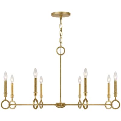 Savoy House 1-6847-8 Noah 8 Light 40" Wide Taper Candle Style