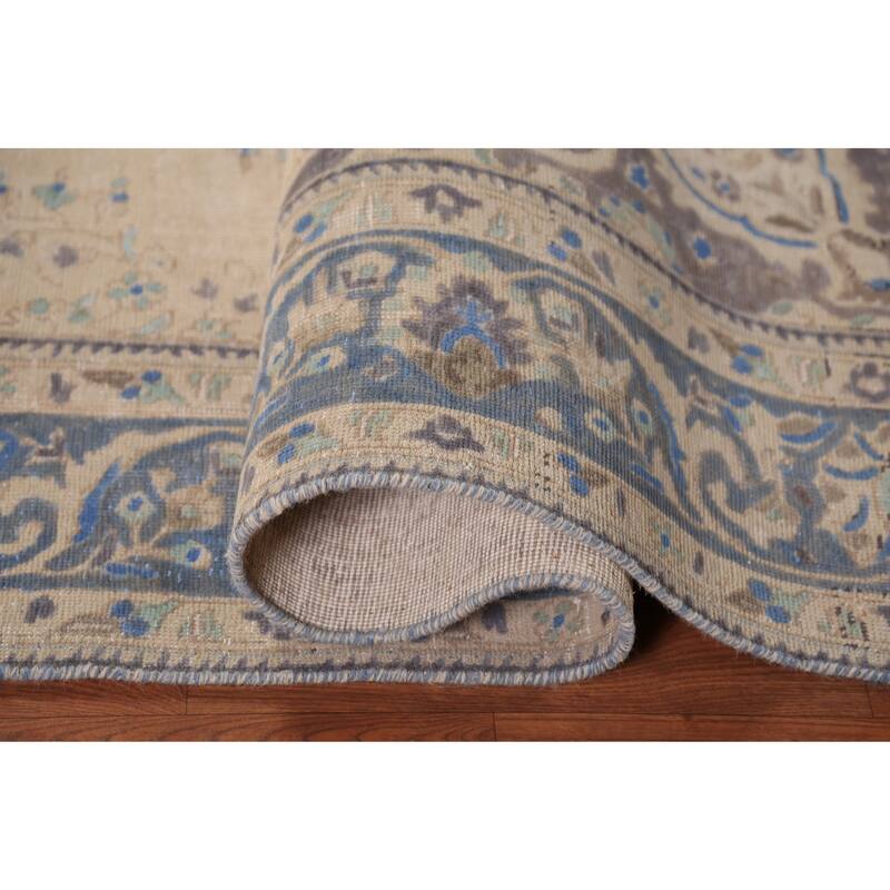 Medallion Tabriz Persian Area Rug Oriental Handmade Floral Wool Carpet - 6'4"x 8'10"