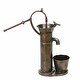 preview thumbnail 7 of 9, Aged Brown Metal Planter and Bird Feeder