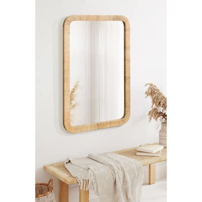 Kate and Laurel Rahfy Rectangle Framed Wall Mirror