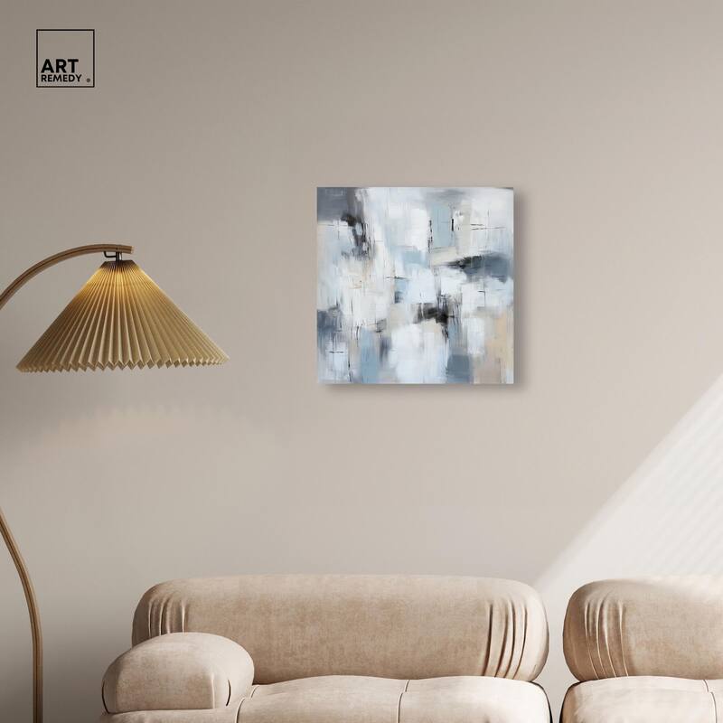 Blue Yonder Canvas by Art Remedy, Gallery Wrapped