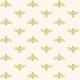 preview thumbnail 1 of 3, Joules Block Print Bee Antique Gold Wallpaper