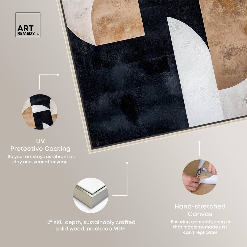 Arching Forms II Canvas by Art Remedy