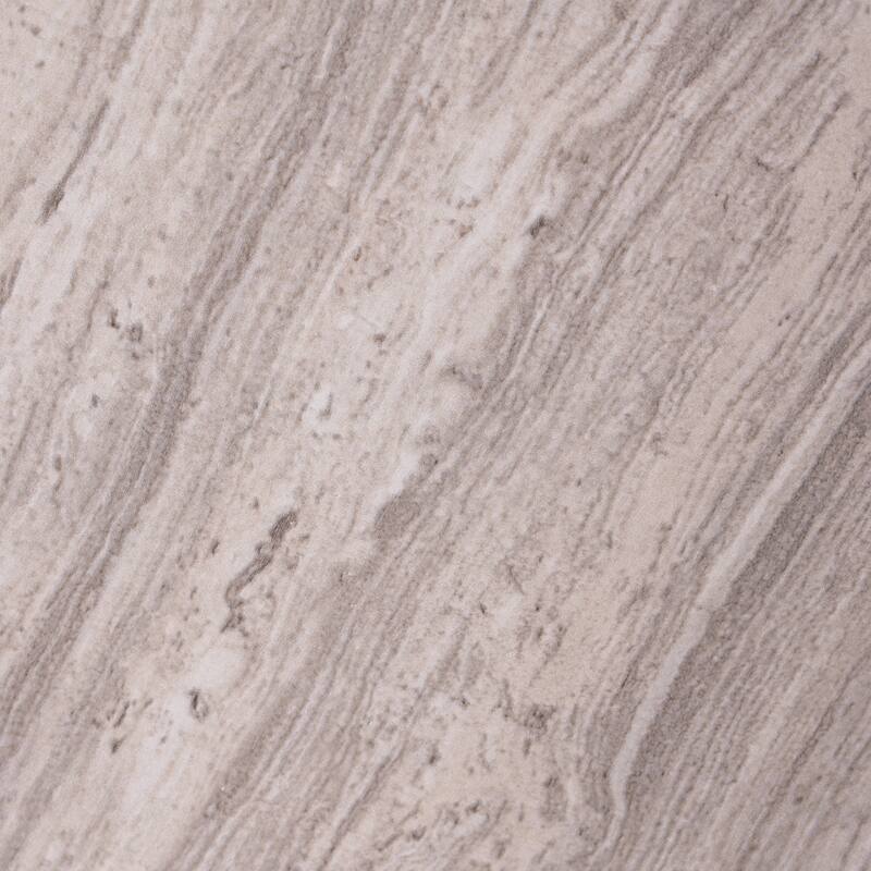 Christopher Knight Home - Modern Indoor/Outdoor 18.9"H U-Shaped Faux Marble MgO Accent Side Table with Unique Veining