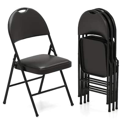 2/4/8/10/12 PCS Folding Chair Party Chairs Padded Events Chairs
