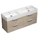 Option Brown Oak / Polished Chrome