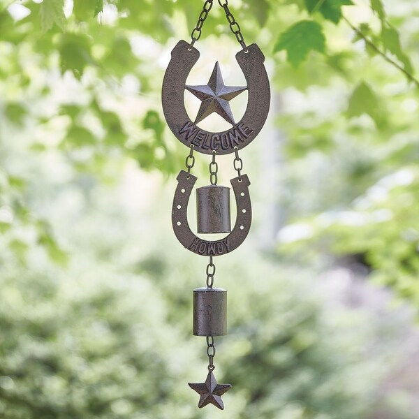 Western Horseshoe Chime - 4undefined''W x 1undefined''D x 19''H