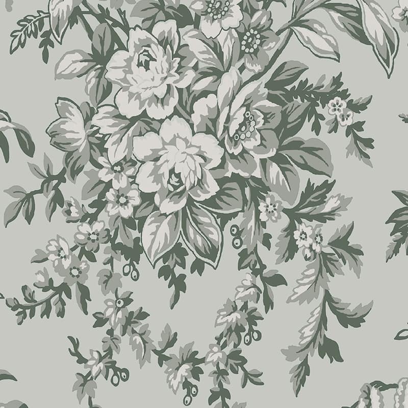 Laura Ashley Picardie Sage Wallpaper