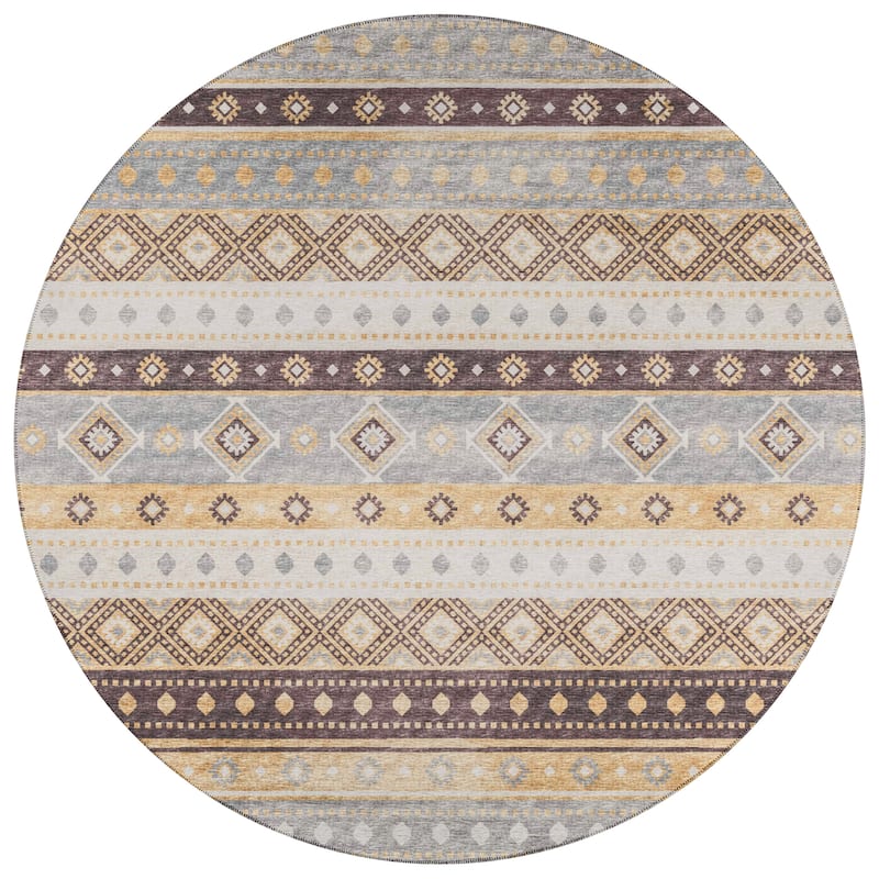 Addison Indoor/ Outdoor Yuma Southwest Boho Washable Rug