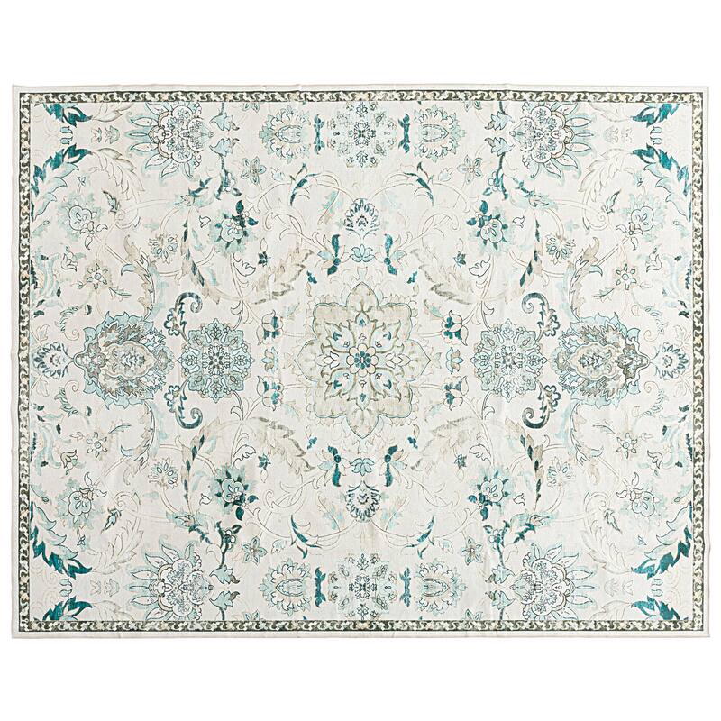 Soft and Non-Slip Machine-Washable Foldable Multi-Use Area Rug - 8'x 10'