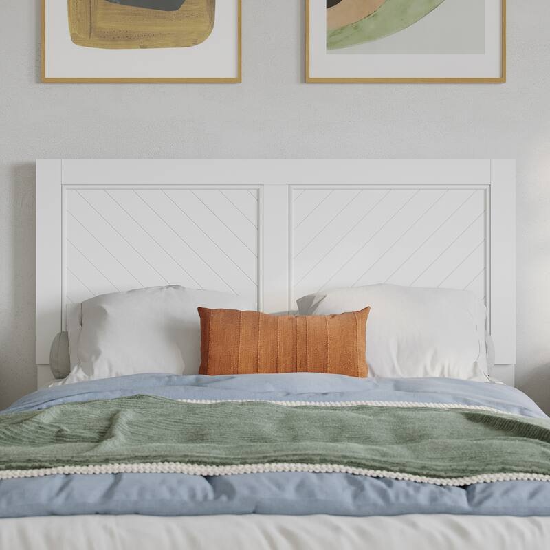 AFI Canyon Wood Headboard with Attachable Charger