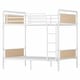 preview thumbnail 20 of 26, Metal Bunk Bed, Industrial Detachable Bunkbeds with Safety Guard Rails for Teens