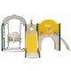 preview thumbnail 36 of 34, Toddler Slide,Swing Set 8 in 1,Kids Playground Climber Slide Playset with Basketball Hoop Freestanding Combination for Babies
