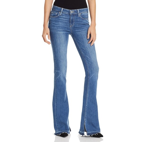 womens skinny flare jeans