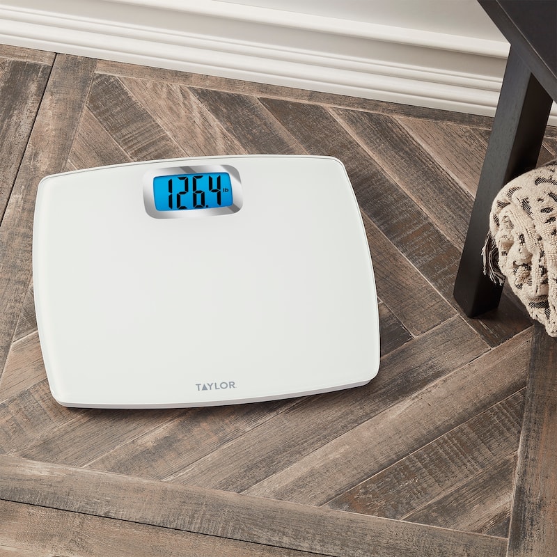 Taylor Digital Scales for Body Weight, White