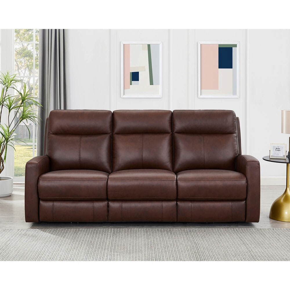 Hydeline Vienna Zero Gravity Power Recline and Headrest Top Grain