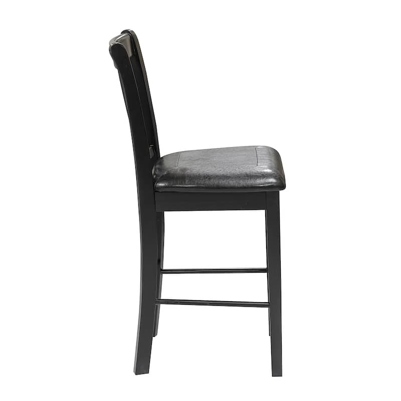 Paseo Wood 5-Piece Counter Height Dining Set