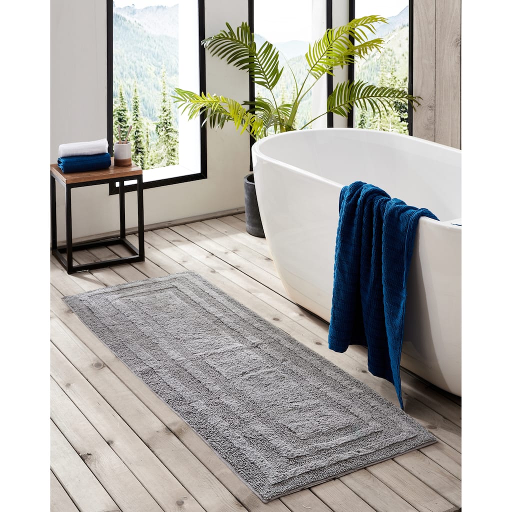 Eddie Bauer Logan Cotton Bath Runner Rug