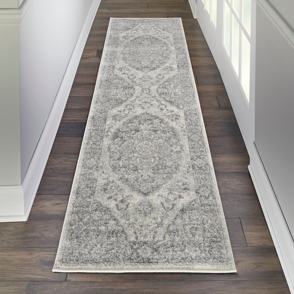 The Gray Barn Jodell Vintage Medallion Area Rug