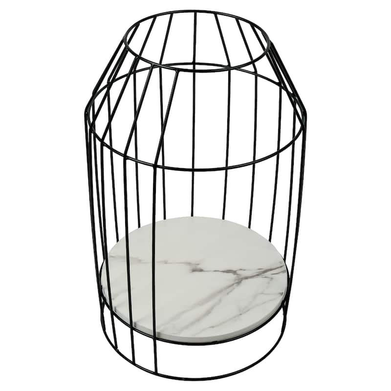 Fine Fixtures Dumbo Modern Bathroom Vanity -Black Rack with Vessel Sink