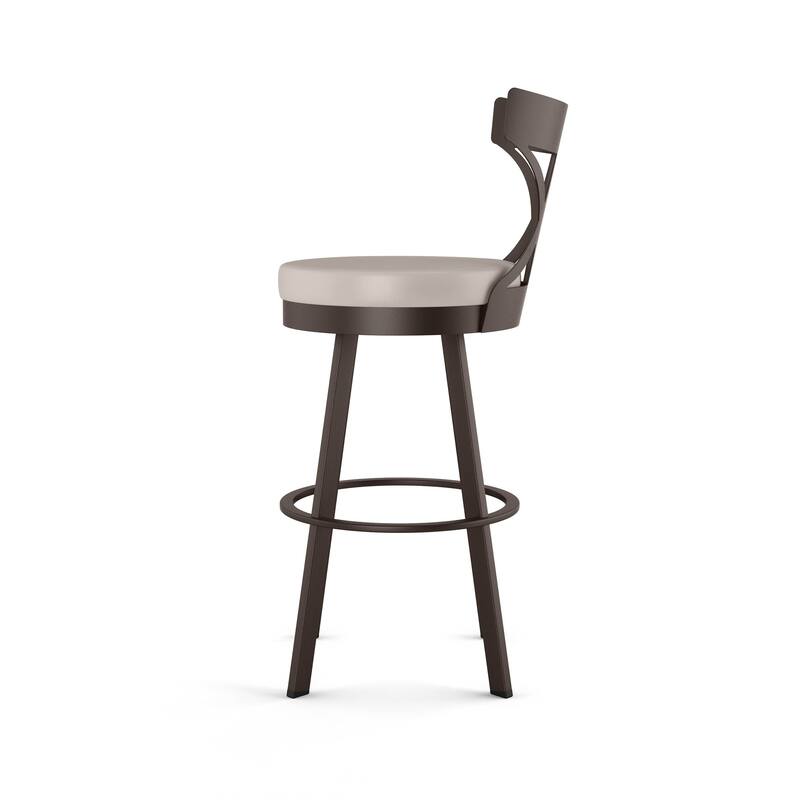 Amisco Washington Swivel Counter Stool