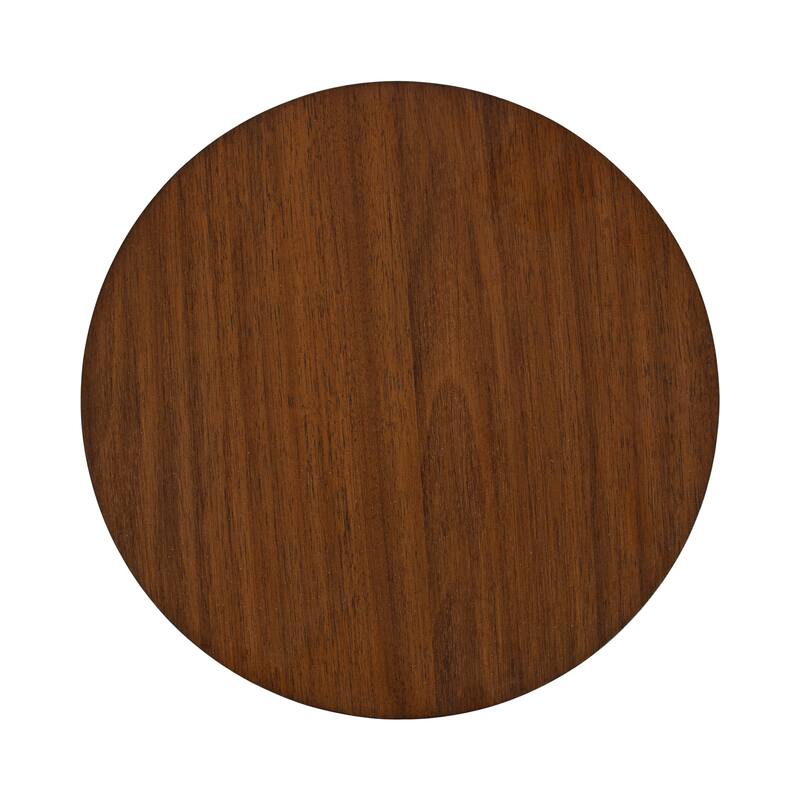Kate and Laurel Foxford Round Wood Side Table