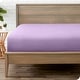 preview thumbnail 16 of 89, Bare Home Double Brushed Deep Pocket Fitted Sheet Full - Lavender