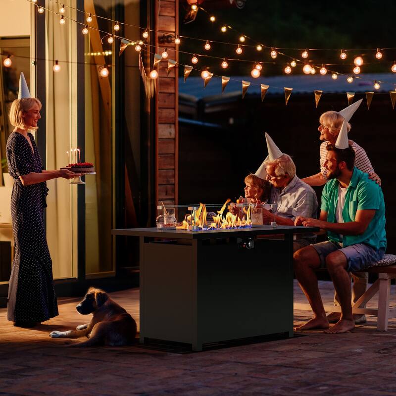43'' Propane Fire Pit Table