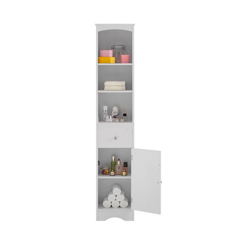 Freestanding Storage Cabinet with Drawer