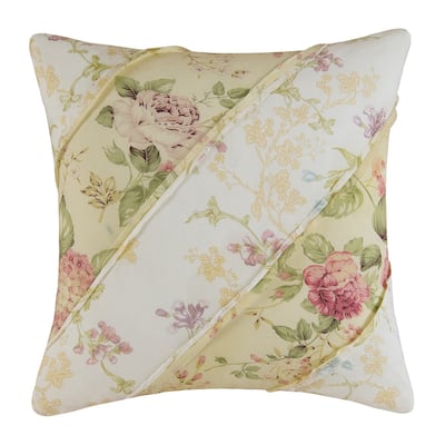 18" x 18" Norah Quilted Throw Pillow