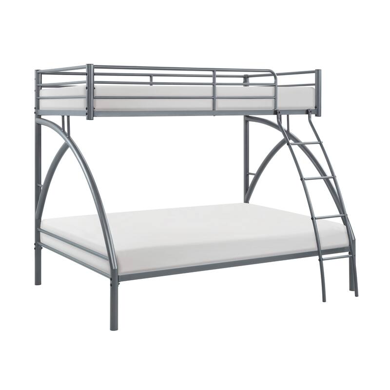 Blake Twin over Full Metal Bunk Bed - Grey