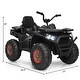 preview thumbnail 18 of 30, 12V Kids Electric 4-Wheeler ATV with 2 Speeds and LED Lights - 44.5" x 27" x 30" (L x W x H)