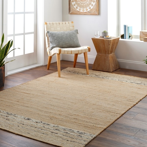 slide 2 of 9, Richard Nautical & Coastal Area Rug 2' x 3' - Tan/Charcoal