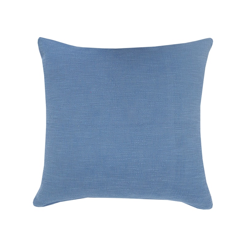 Sevita shoreline Natural Cotton Square Pillow, Feather Filled, Set of 2 or 4