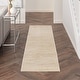 preview thumbnail 48 of 181, Nourison Essentials Solid Contemporary Indoor/Outdoor Area Rug 8' Runner - Ivory/Gold